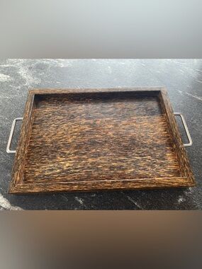 Sugar palm wood tray